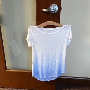 24/7 Maurices White and Blue Ombre T-Shirt